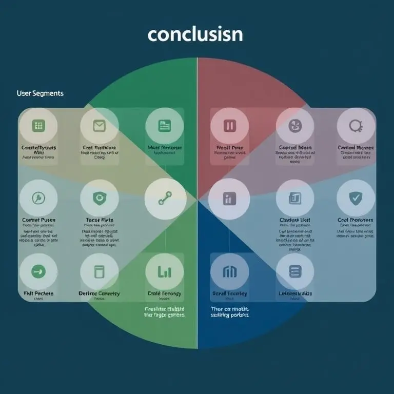 結論：最終要約及びユーザーセグメントの未来方向性提示